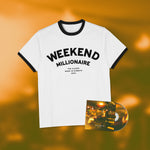 Weekend Millionaire T-Shirt & CD Bundle (Pre-Order)