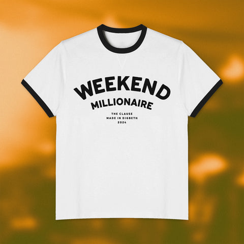 Weekend Millionaire Ringer T-Shirt