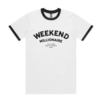 The Clause Weekend Millionaire Ringer Tee