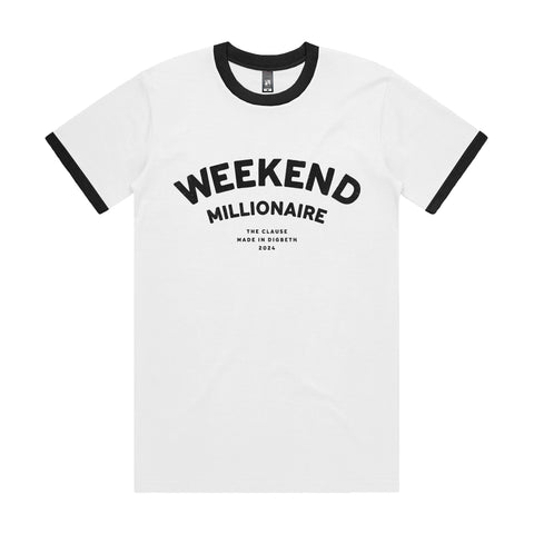 The Clause Weekend Millionaire Ringer Tee